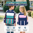 Large-Capacity School Backpack For Students