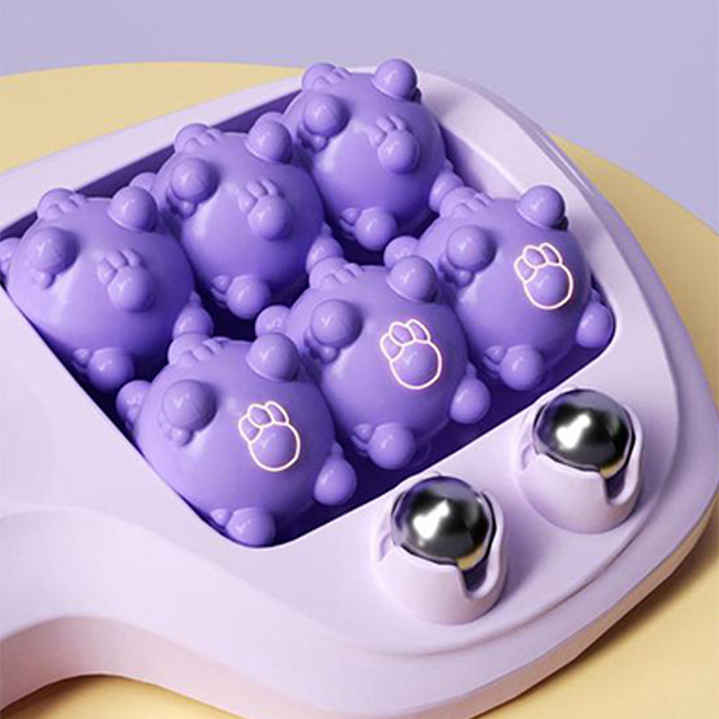 💥🦶✨Portable Dual Massage Roller – Relax and instantly relieve feet😌🌿