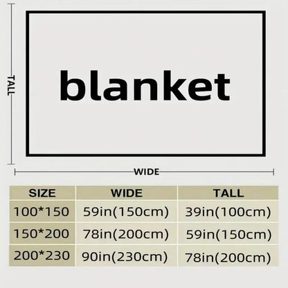 🛏️Thickened Rabbit Plush&Milk Velvet Cover Blanket🍂Wrap up in Ultimate Comfort