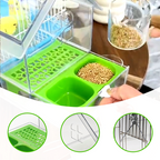 🌟Pull-Out External Parrot Feeder