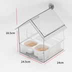 🌟Pull-Out External Parrot Feeder