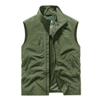 🔥🧥Men's Oversized Sleeveless Vest Jacket With Pockets