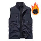 🔥🧥Men's Oversized Sleeveless Vest Jacket With Pockets