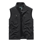 🔥🧥Men's Oversized Sleeveless Vest Jacket With Pockets