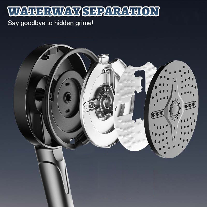 Multi-Functional High Pressure Handheld Shower Head