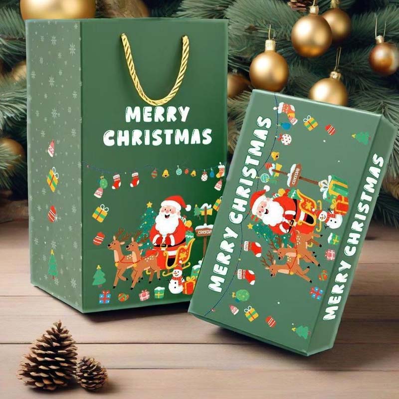 🎅🎄 Unique Folding Bouncing Christmas Gift Box