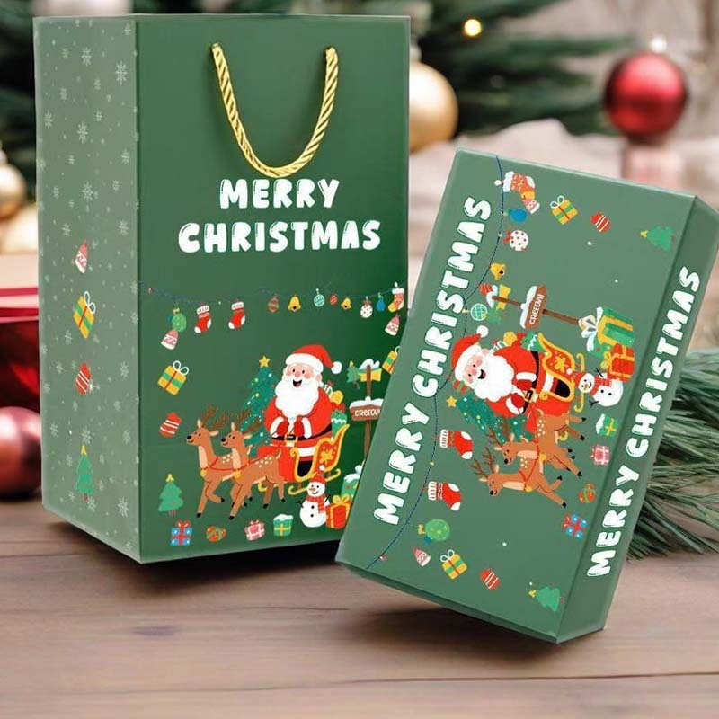 🎅🎄 Unique Folding Bouncing Christmas Gift Box