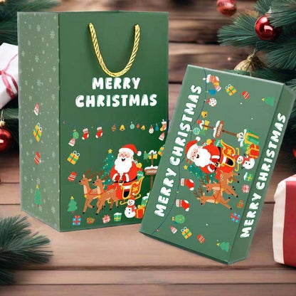 🎅🎄 Unique Folding Bouncing Christmas Gift Box