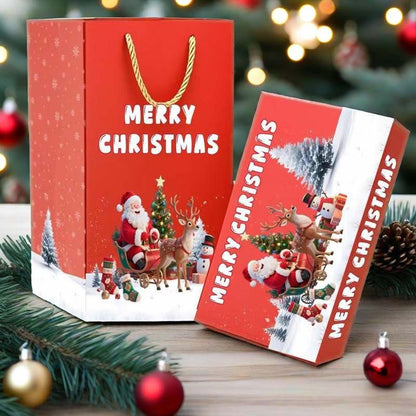 🎅🎄 Unique Folding Bouncing Christmas Gift Box