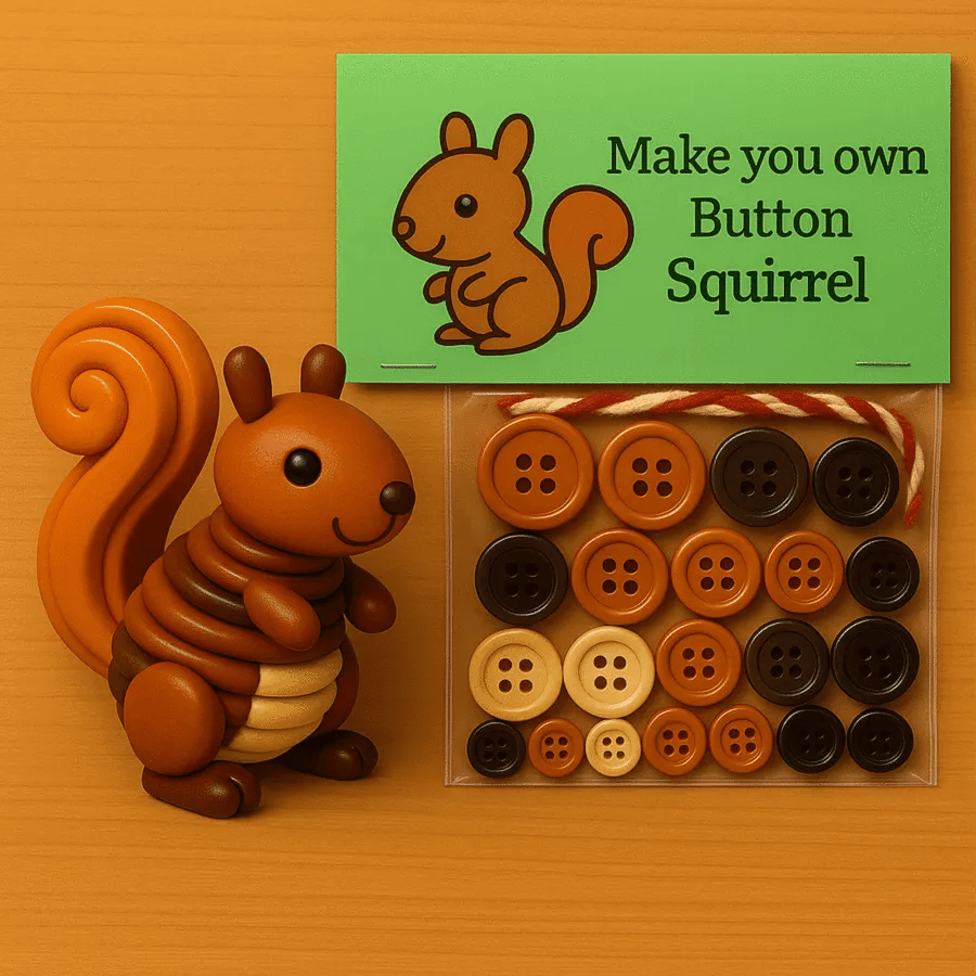 ✨DIY Button Animal Ornaments