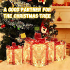🎄Glowing Christmas Gift Box Decorations