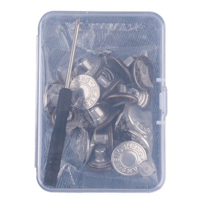 Removable No-Sew Jeans Buttons Set