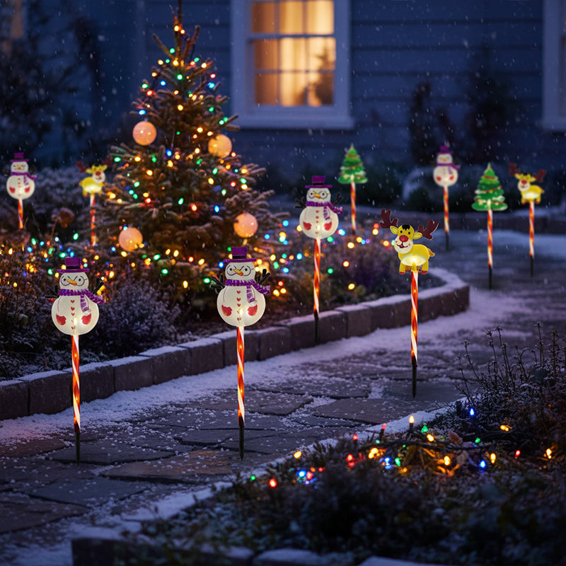 🎄🎁6-Pack Solar Christmas Decorative Lights