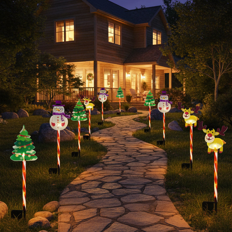 🎄🎁6-Pack Solar Christmas Decorative Lights