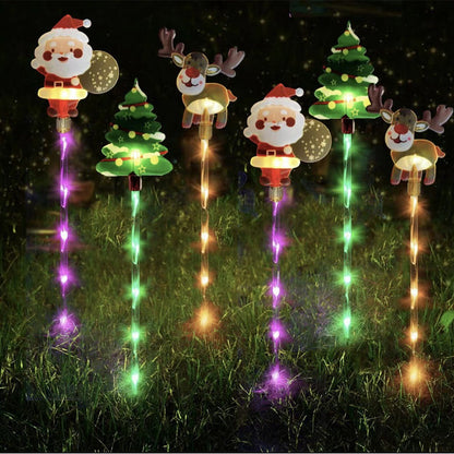 🎄🎁6-Pack Solar Christmas Decorative Lights