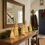 5-Piece Decorative Lighted Resin Trees Set🎄✨