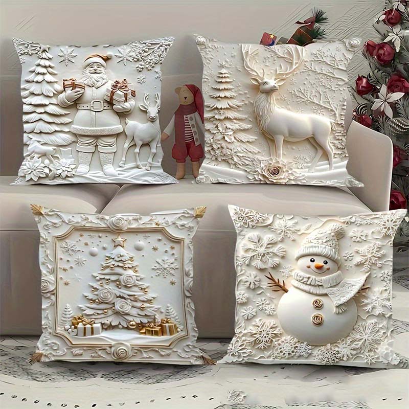 🎅🎄Christmas Themed Cushion Cover
