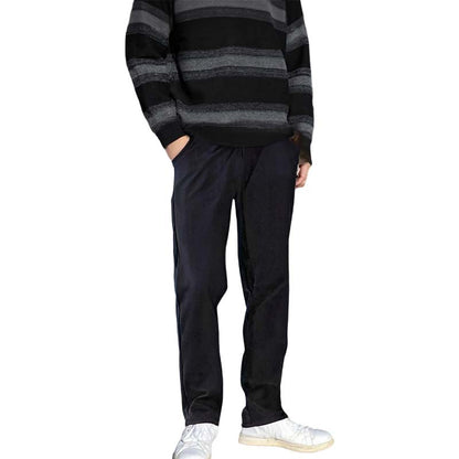 Unisex Solid Color Windproof Thermal Pants