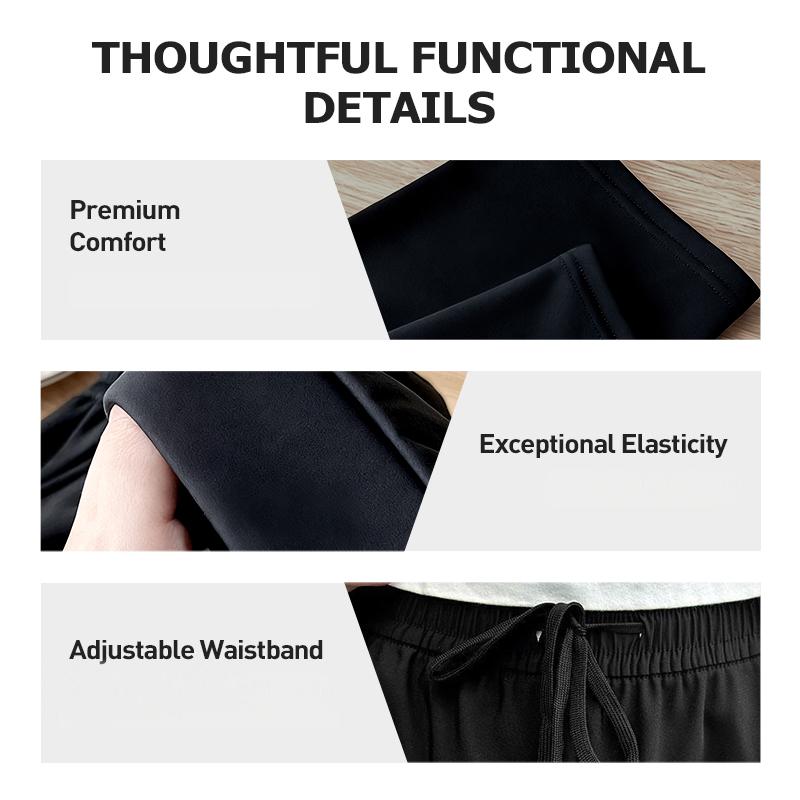 Unisex Solid Color Windproof Thermal Pants