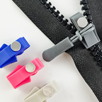 10-Piece Zipper Repair Kit - Tool-Free Installation, Multiple Colors, Quick Fix for Suitcases and Bags 🔧✨