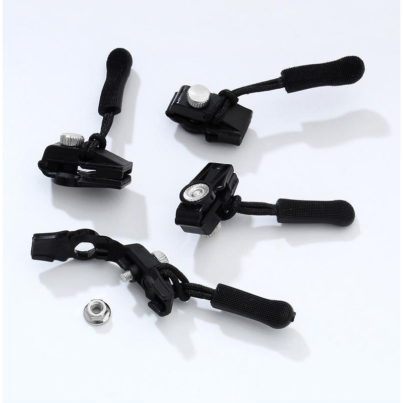 10-Piece Zipper Repair Kit - Tool-Free Installation, Multiple Colors, Quick Fix for Suitcases and Bags 🔧✨