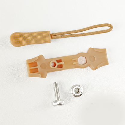 10-Piece Zipper Repair Kit - Tool-Free Installation, Multiple Colors, Quick Fix for Suitcases and Bags 🔧✨