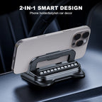 📱✨ 360° Rotating Foldable Phone Holder - Universal Compatibility with Anti-Slip Base for Desk, Car & Travel Use 🚗💻