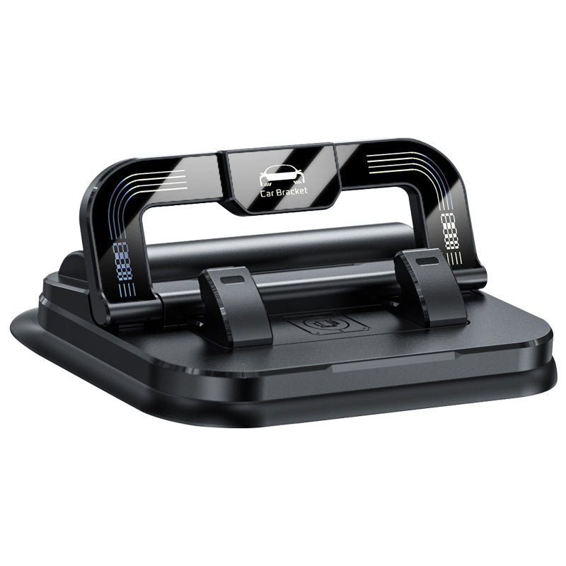📱✨ 360° Rotating Foldable Phone Holder - Universal Compatibility with Anti-Slip Base for Desk, Car & Travel Use 🚗💻
