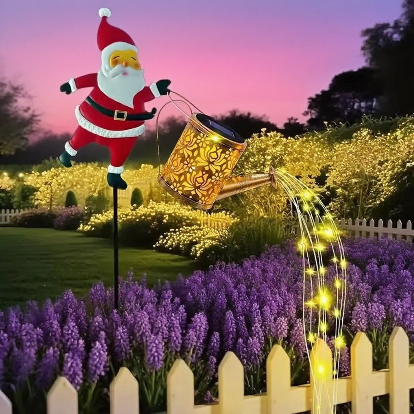 🎅Christmas Solar Kettle Light & Lantern Garden Decor Collection