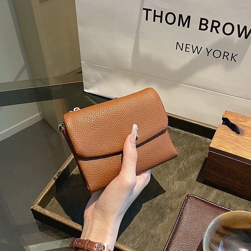 ⏰ Unisex Wallet Made Of Pebble Leather 🔥