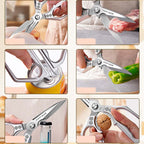 Multi-Functional Heavy Duty Kitchen Shears