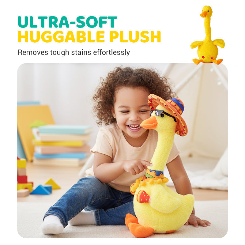⏳Time-Limited Special⏰Interactive Talking & Dancing Duck Plush Toy