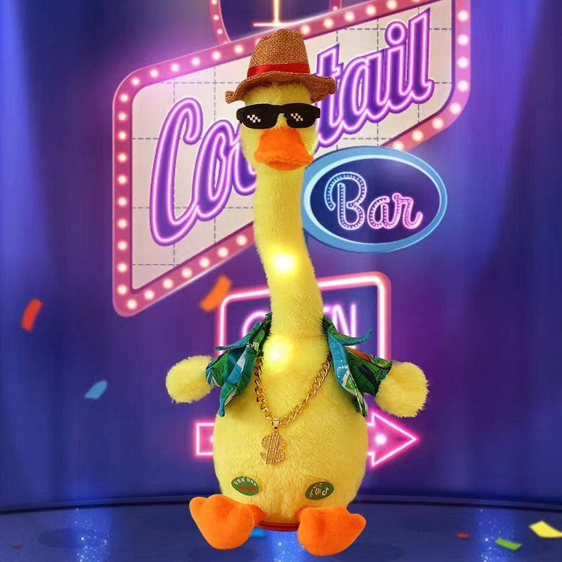 ⏳Time-Limited Special⏰Interactive Talking & Dancing Duck Plush Toy