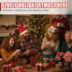 Interactive Plush Christmas Character Hat