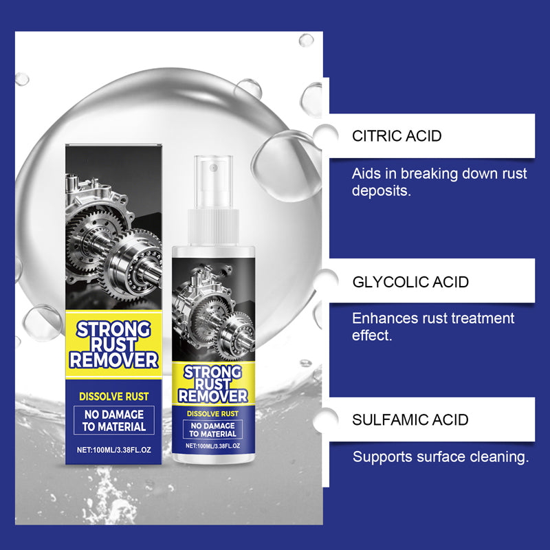 💫All-in-One Powerful Rust Remover Spray For Cars