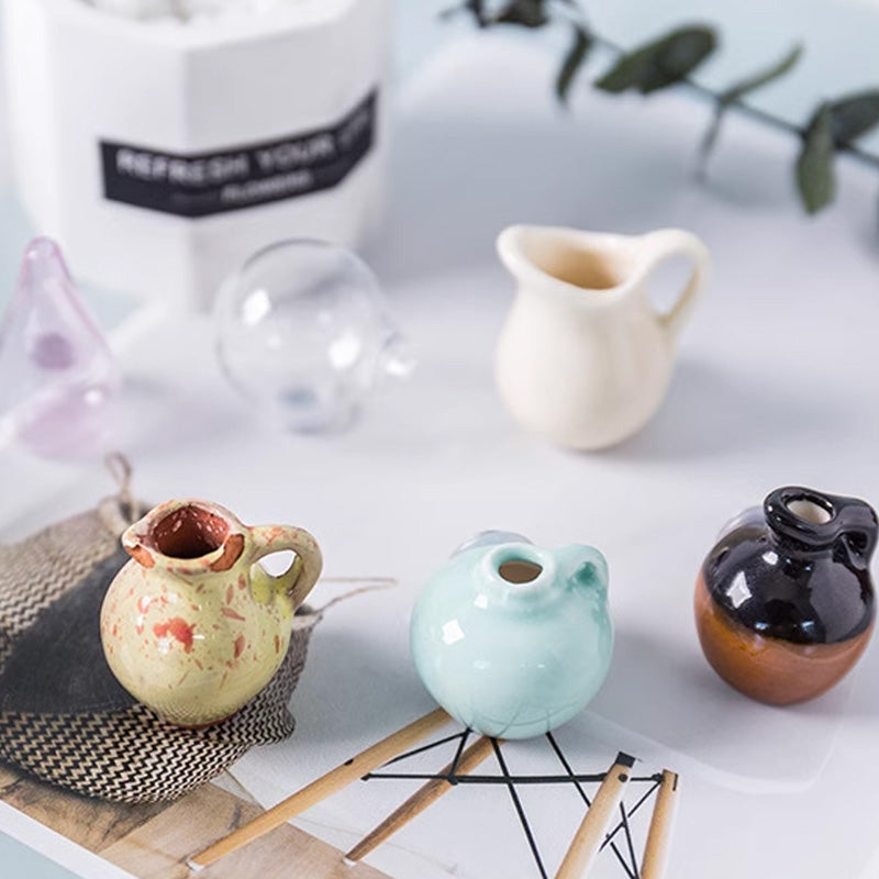 Mini Ceramic Vase Fridge Magnet