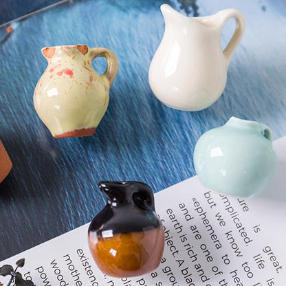 Mini Ceramic Vase Fridge Magnet