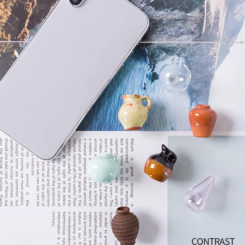 Mini Ceramic Vase Fridge Magnet