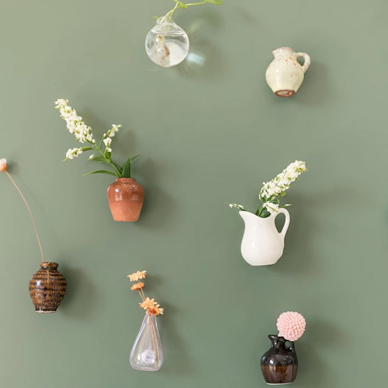 Mini Ceramic Vase Fridge Magnet