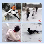 Universal 5-Tooth Ice Cleats for Shoes & Boots