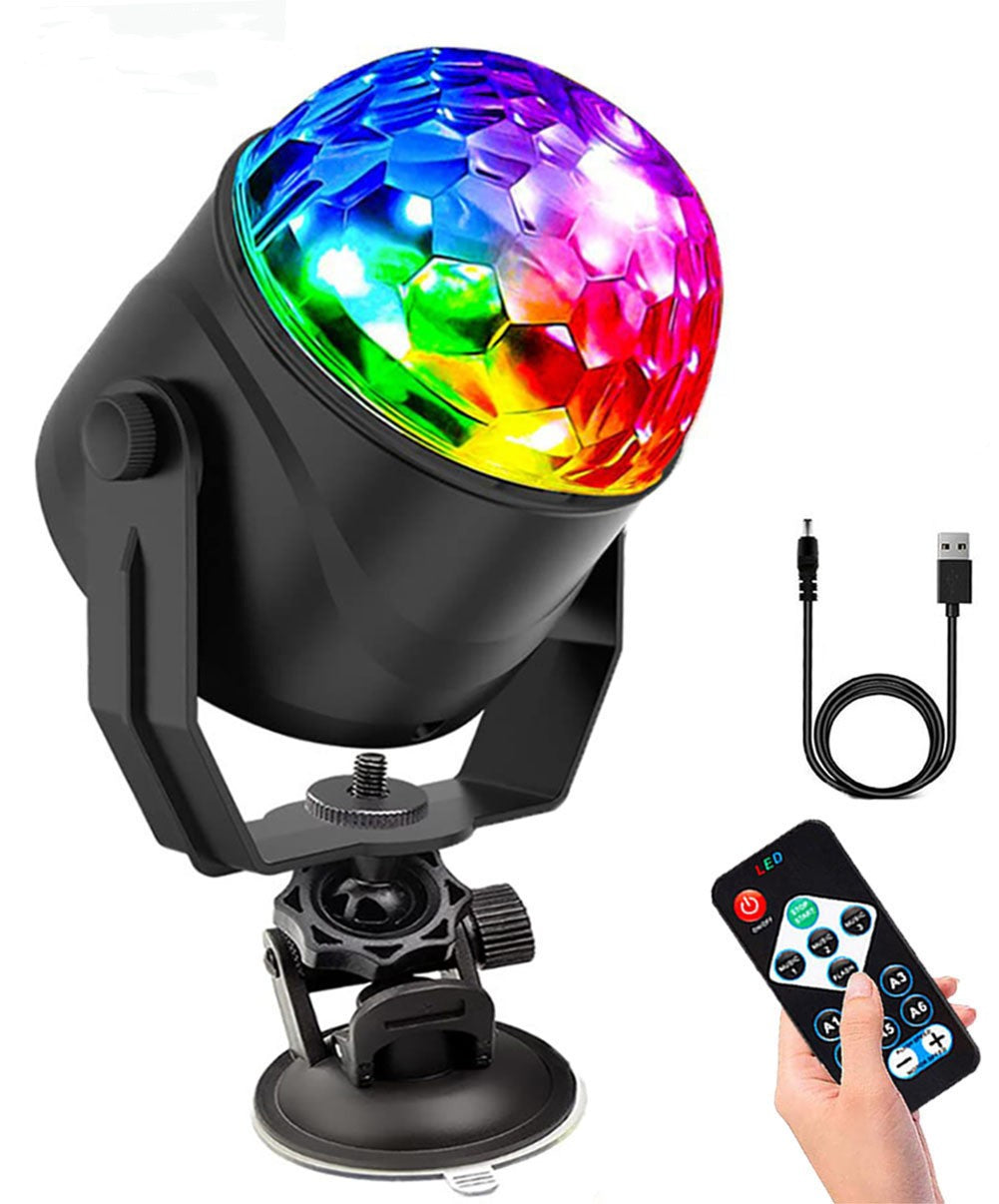 🎄 FESTIVE FEAST DEAL! 🔥Colorful Rotating Magic Disco Ball Light