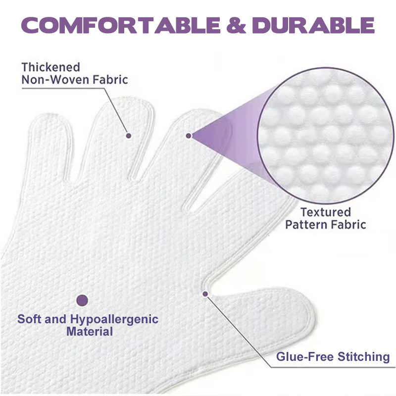 Rinse-Free Pet Cleaning Deodorizing Gloves