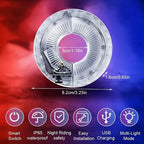 ⏳Time-Limited Special⏰LED Cycling Wheel Hub Light for Night Riding