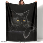 🐱Black Cat All-Season Cozy Blanket
