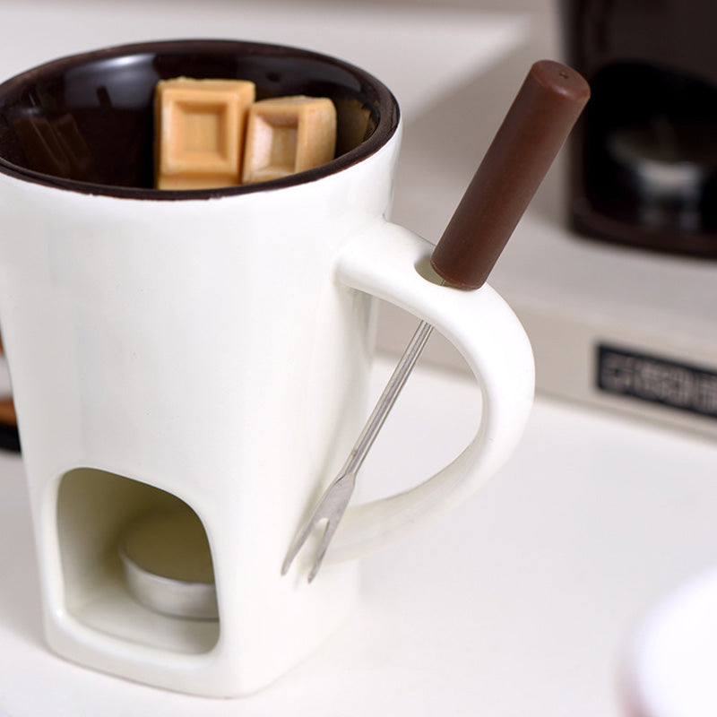 Ceramic Chocolate Fondue Mug