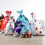 Christmas Drawstring Gift Bags