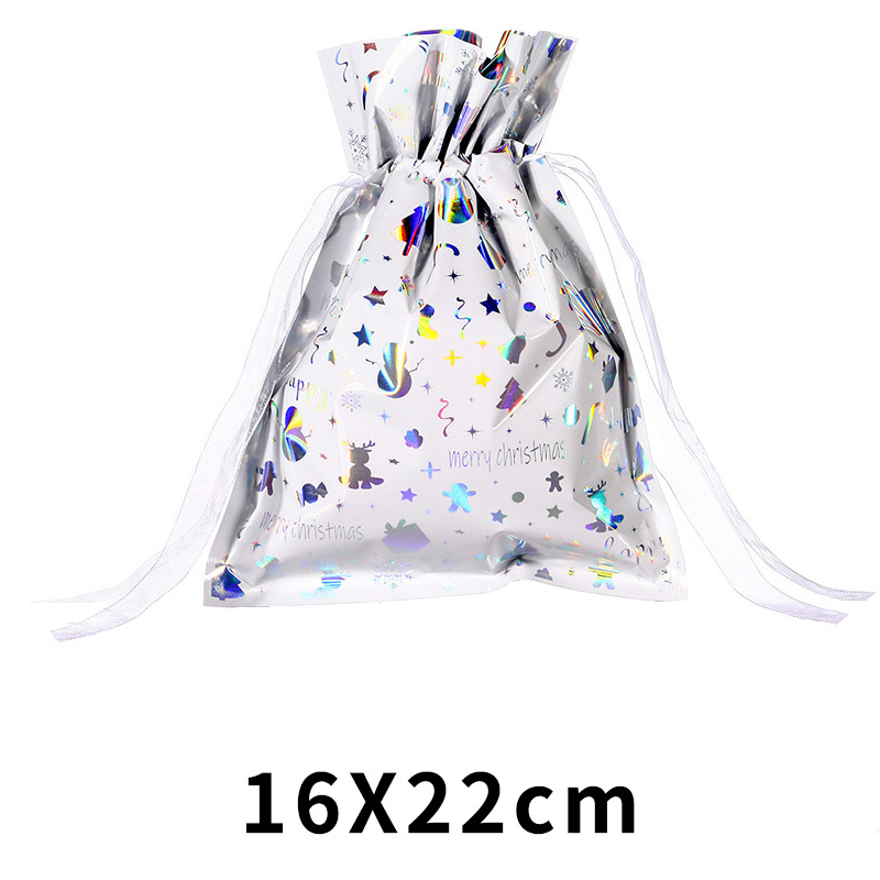 Christmas Drawstring Gift Bags