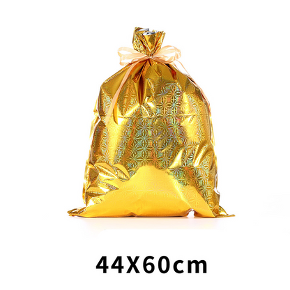 Christmas Drawstring Gift Bags