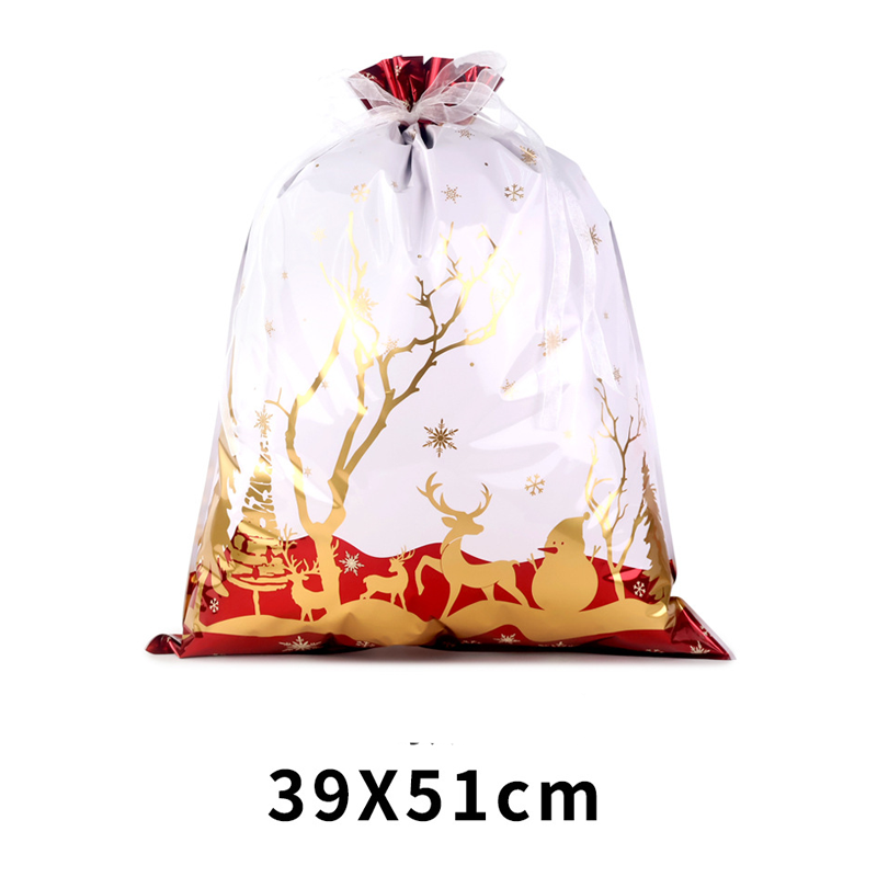 Christmas Drawstring Gift Bags