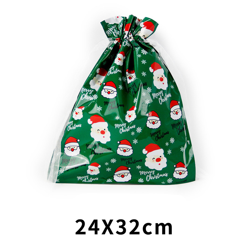 Christmas Drawstring Gift Bags